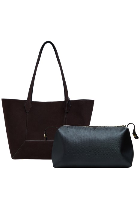 сумка из натуральной замши по цене 10070 руб вид справа