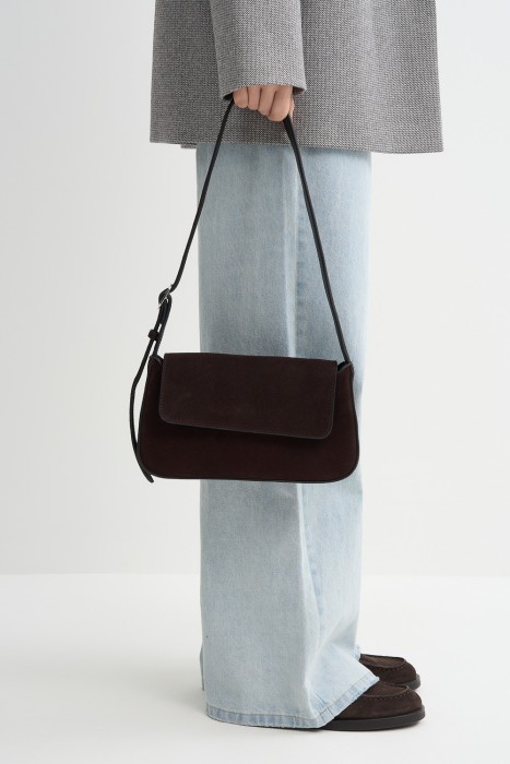 сумка из натуральной замши 813724003 фотография