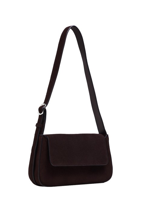 сумка из натуральной замши из россии вид сбоку