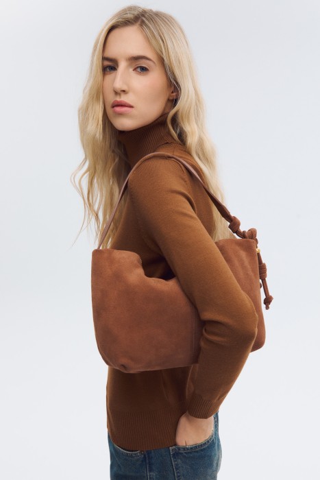 сумка из натуральной замши 813157003 фотография