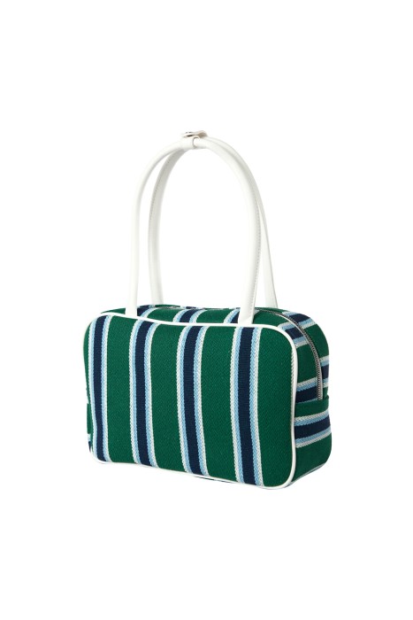 сумка из текстиля от бренда снежная королева вид слева