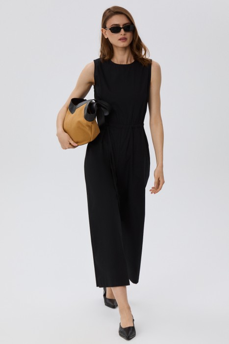 сумка из текстиля от бренда снежная королева вид слева