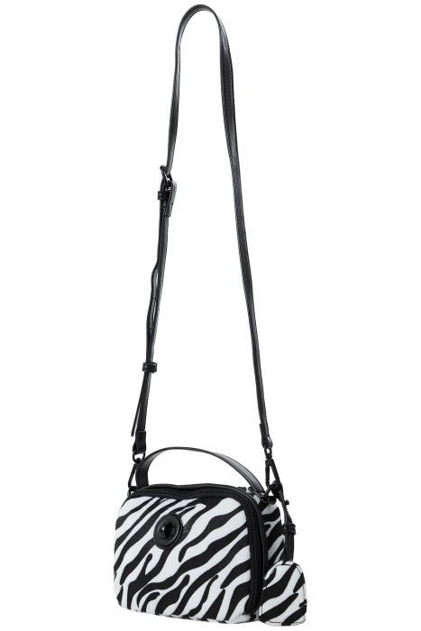 сумка кросс-боди из искусственного меха из россии вид сбоку