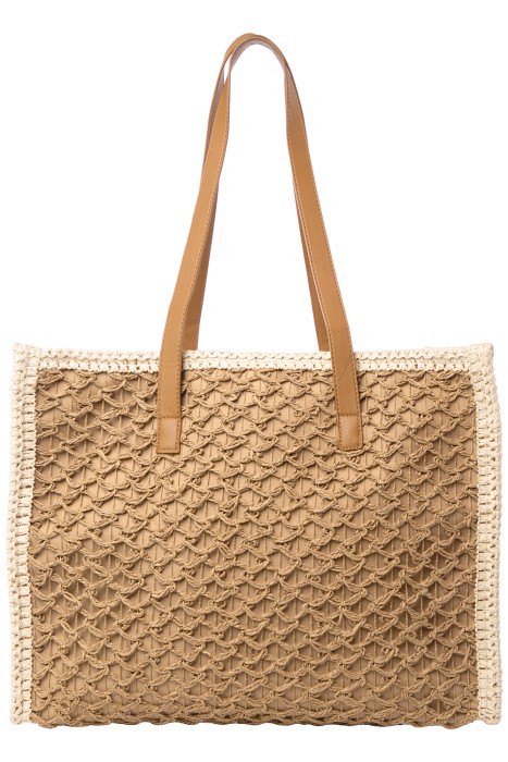 сумка с вязаной отделкой по цене 2880 руб вид справа