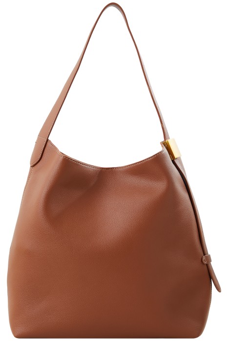 сумка шоппер из искусственной кожи от бренда снежная королева вид слева