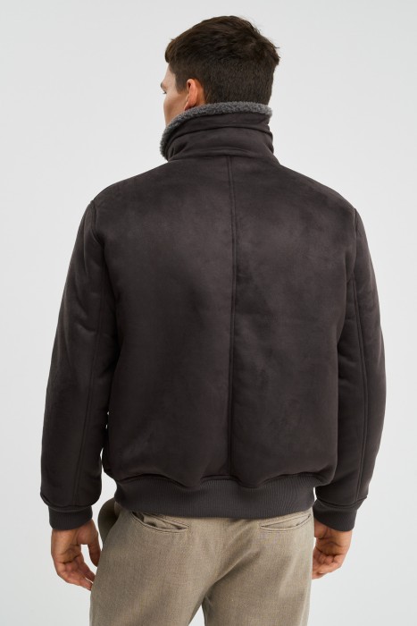 текстильный бомбер по цене 6230 руб вид справа