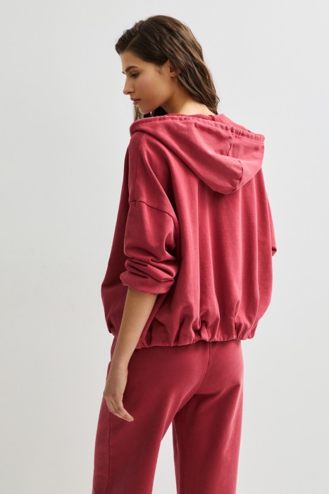 толстовка на молнии по цене 4020 руб вид справа