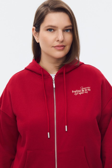 толстовка на молнии из россии вид сбоку