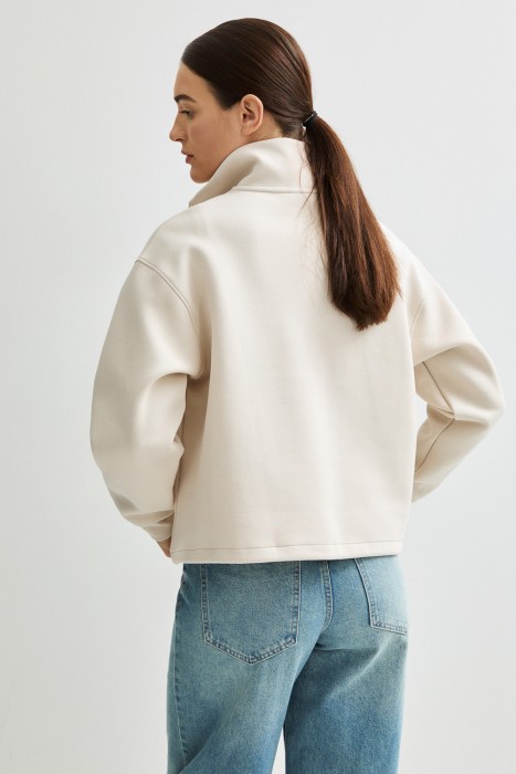 толстовка с молнией по цене 3350 руб вид справа