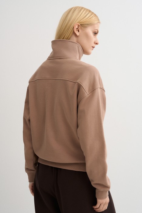 толстовка с молнией по цене 1980 руб вид справа