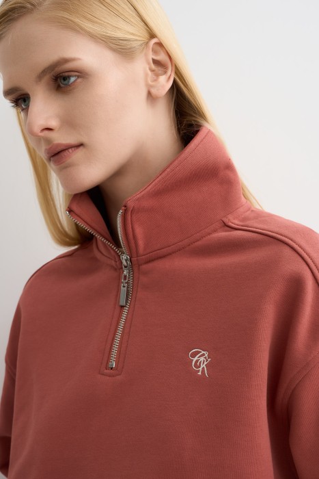 толстовка с молнией по цене 1980 руб вид справа