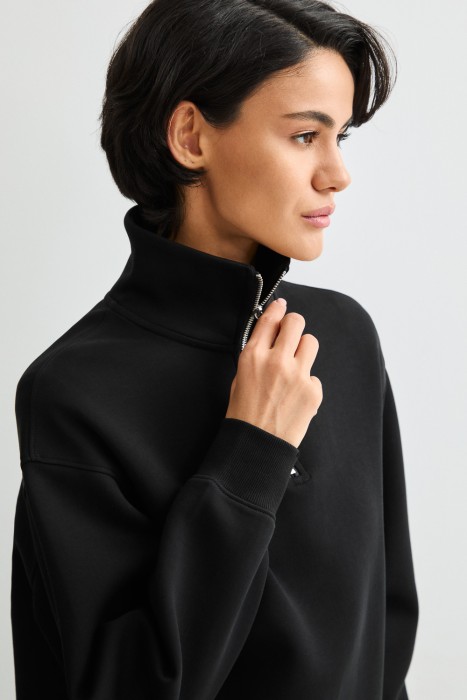 толстовка с молнией из россии вид сбоку