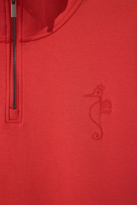 толстовка с молнией от бренда снежная королева вид слева