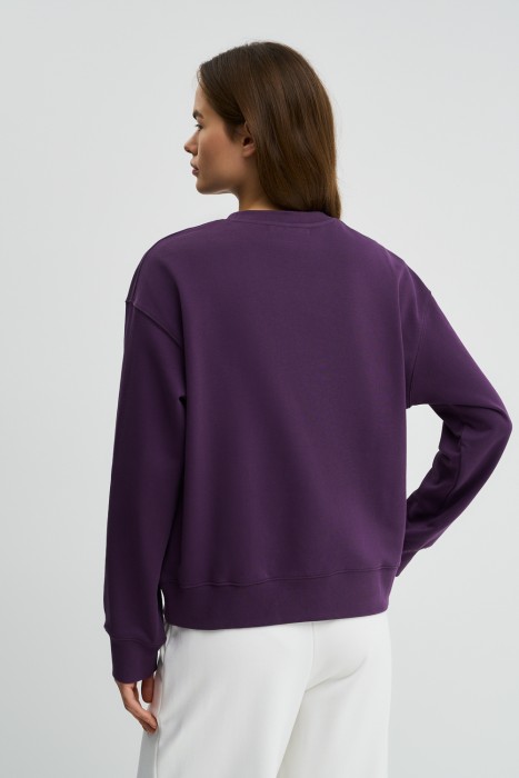 толстовка с надписью по цене 1480 руб вид справа