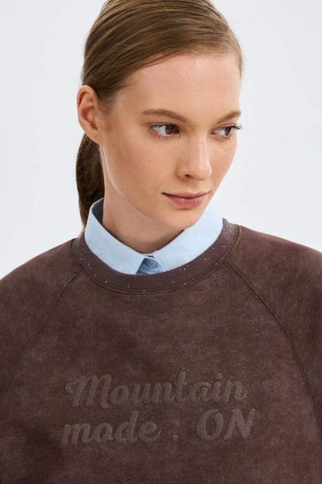 толстовка с надписью из россии вид сбоку