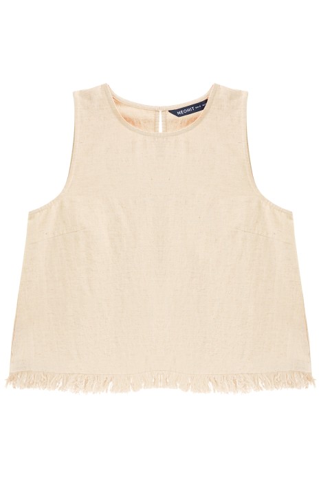 топ с бахромой из россии вид сбоку