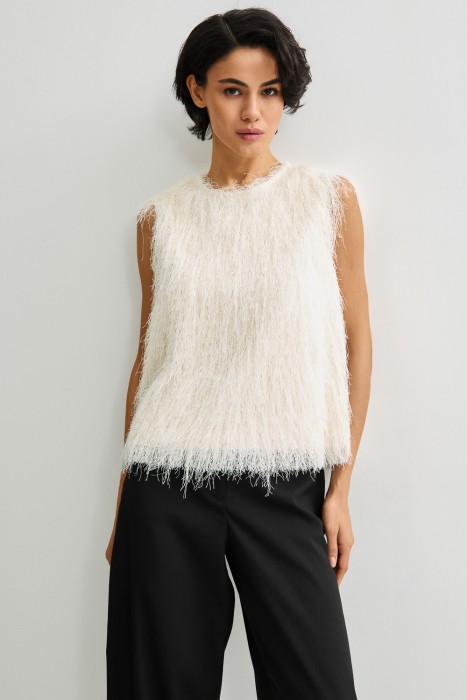 топ с длинным ворсом 806767003 фотография