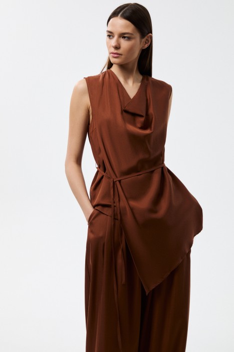 топ с драпировкой 815843003 фотография