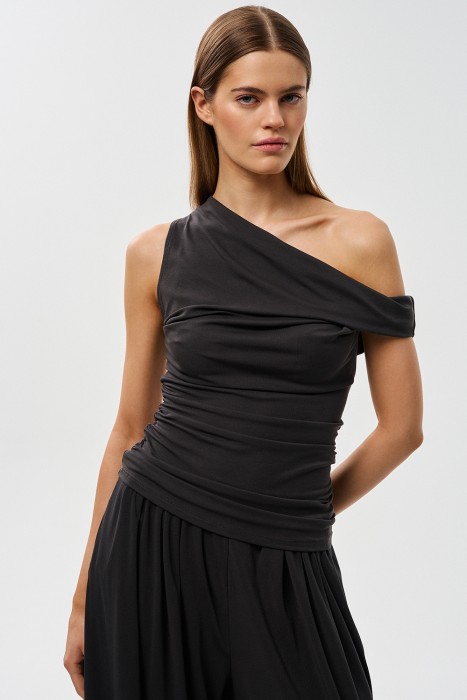 топ с драпировкой 814531003 фотография