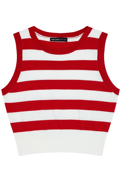 топ в полоску из россии вид сбоку