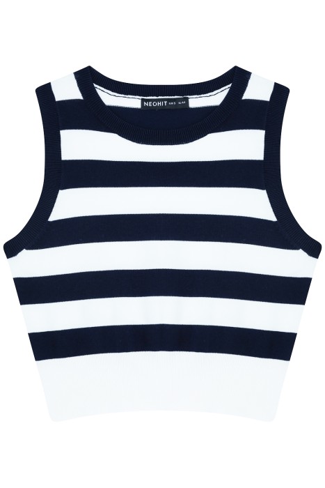 топ в полоску из россии вид сбоку