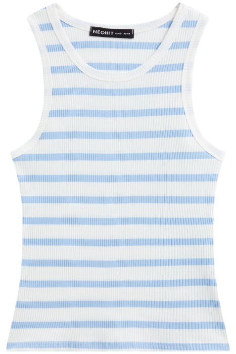 топ в полоску из россии вид сбоку