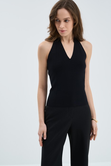 топ от бренда снежная королева вид слева