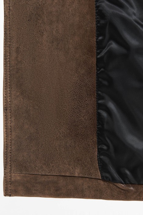 тренч из натуральной кожи по цене 15220 руб вид справа