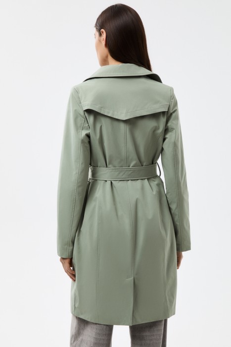 тренч с поясом по цене 6840 руб вид справа