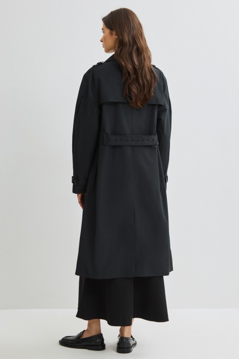 тренч с поясом по цене 7600 руб вид справа