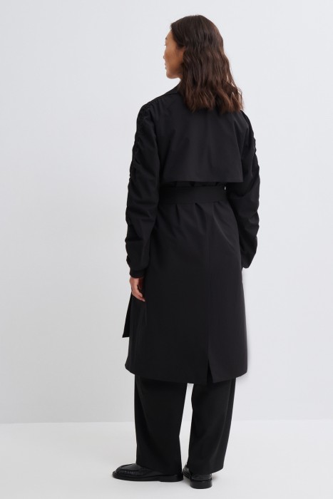 тренч с поясом по цене 7600 руб вид справа