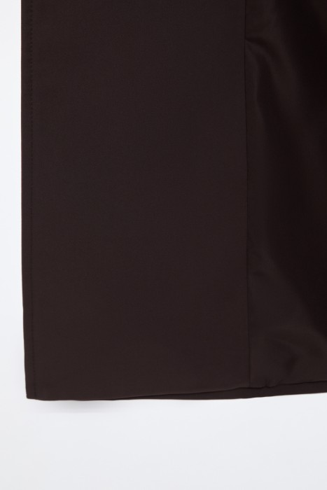 тренч с поясом из россии вид сбоку