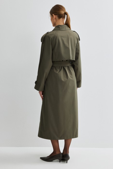 тренч по цене 9200 руб вид справа