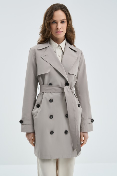 тренчкот с поясом 753567003 фотография