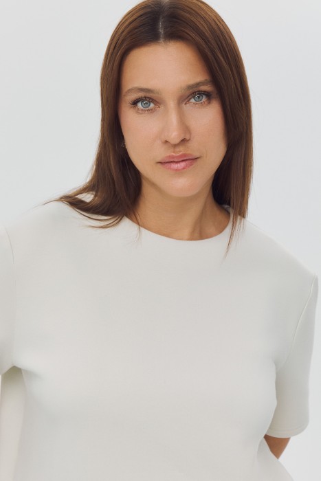 трикотажная блузка из россии вид сбоку