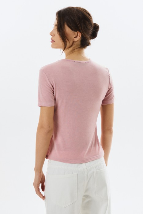 трикотажная футболка по цене 1040 руб вид справа