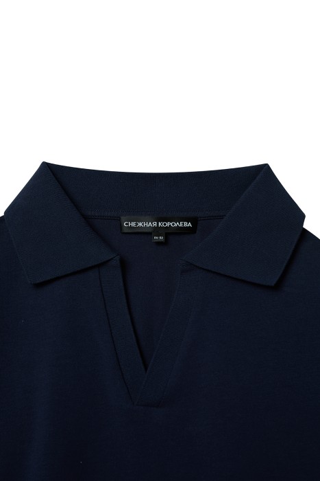 трикотажная футболка от бренда снежная королева вид слева