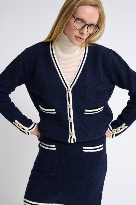 трикотажная мини-юбка 731583003 фотография