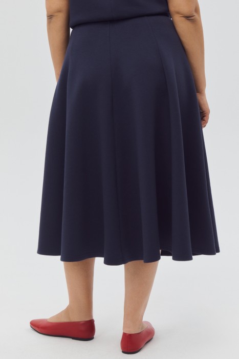 трикотажная юбка по цене 6650 руб вид справа