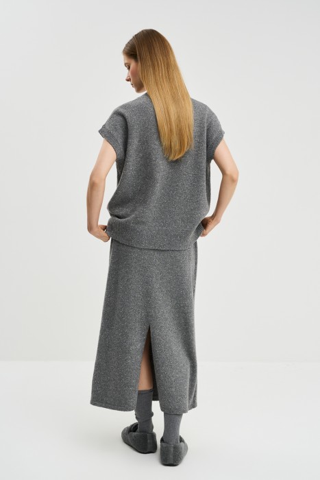 трикотажная юбка из россии вид сбоку