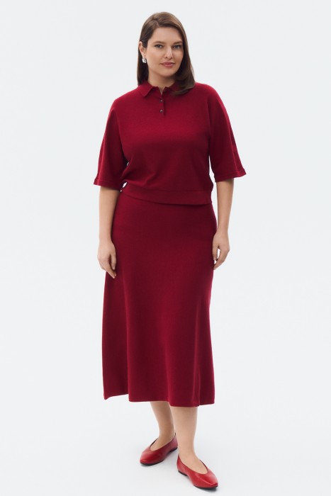 трикотажная юбка 810623003 фотография