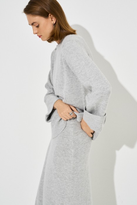 трикотажная юбка из россии вид сбоку