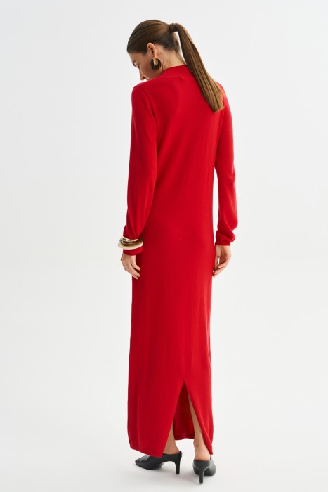 трикотажное платье макси по цене 1620 руб вид справа