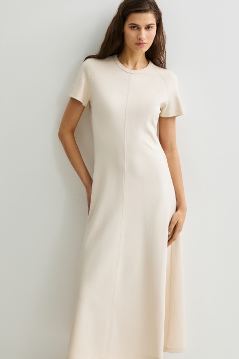 трикотажное платье миди 806060003 фотография