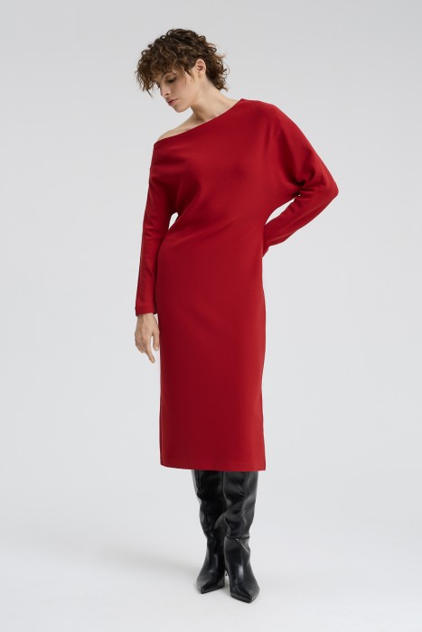 трикотажное платье 731210003 фотография