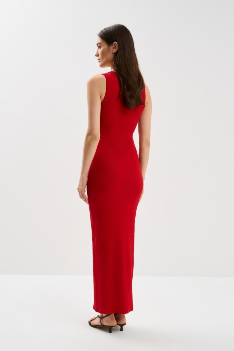 трикотажное платье по цене 1150 руб вид справа