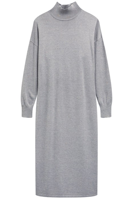 трикотажное платье из россии вид сбоку