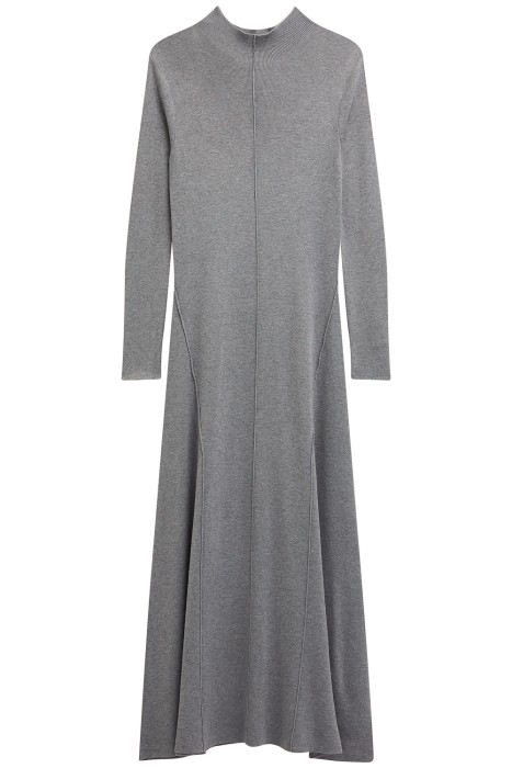 трикотажное платье из россии вид сбоку