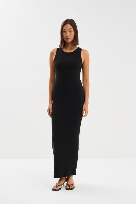 трикотажное платье от бренда снежная королева вид слева