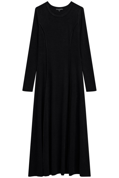 трикотажное платье из россии вид сбоку